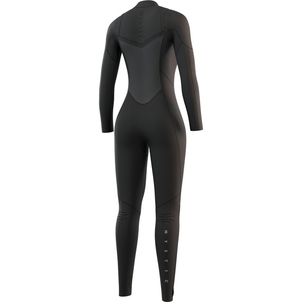 2026 Mystic Womens Gem 5/4mm Double Chest Zip Wetsuit 35000.220086 - Black
